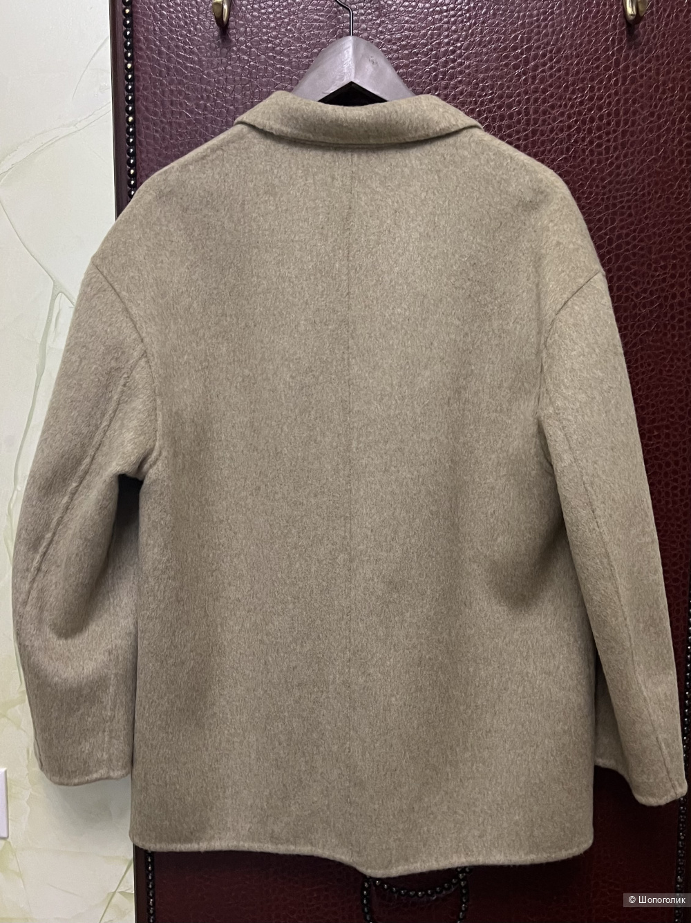 Легкое шерстяное полупальто  CHIC VEN, размер М