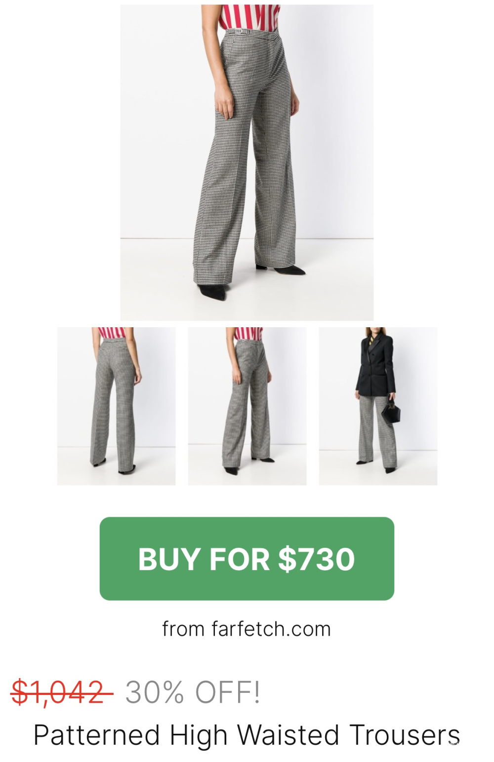 Gabriela Hearst брюки IT40 , Ru42