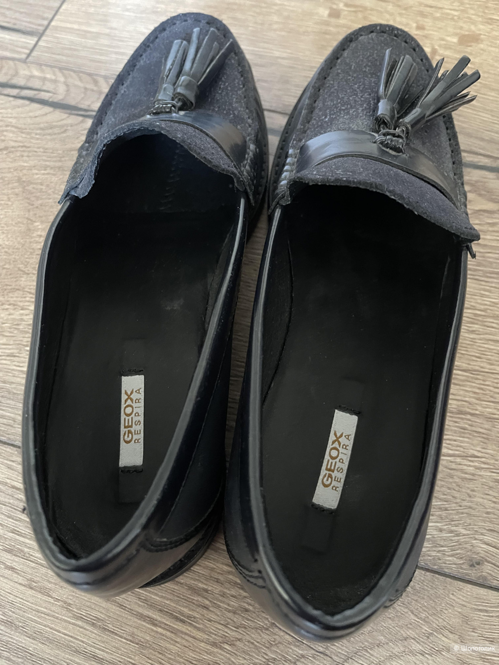Кожаные лоферы Geox 36,5