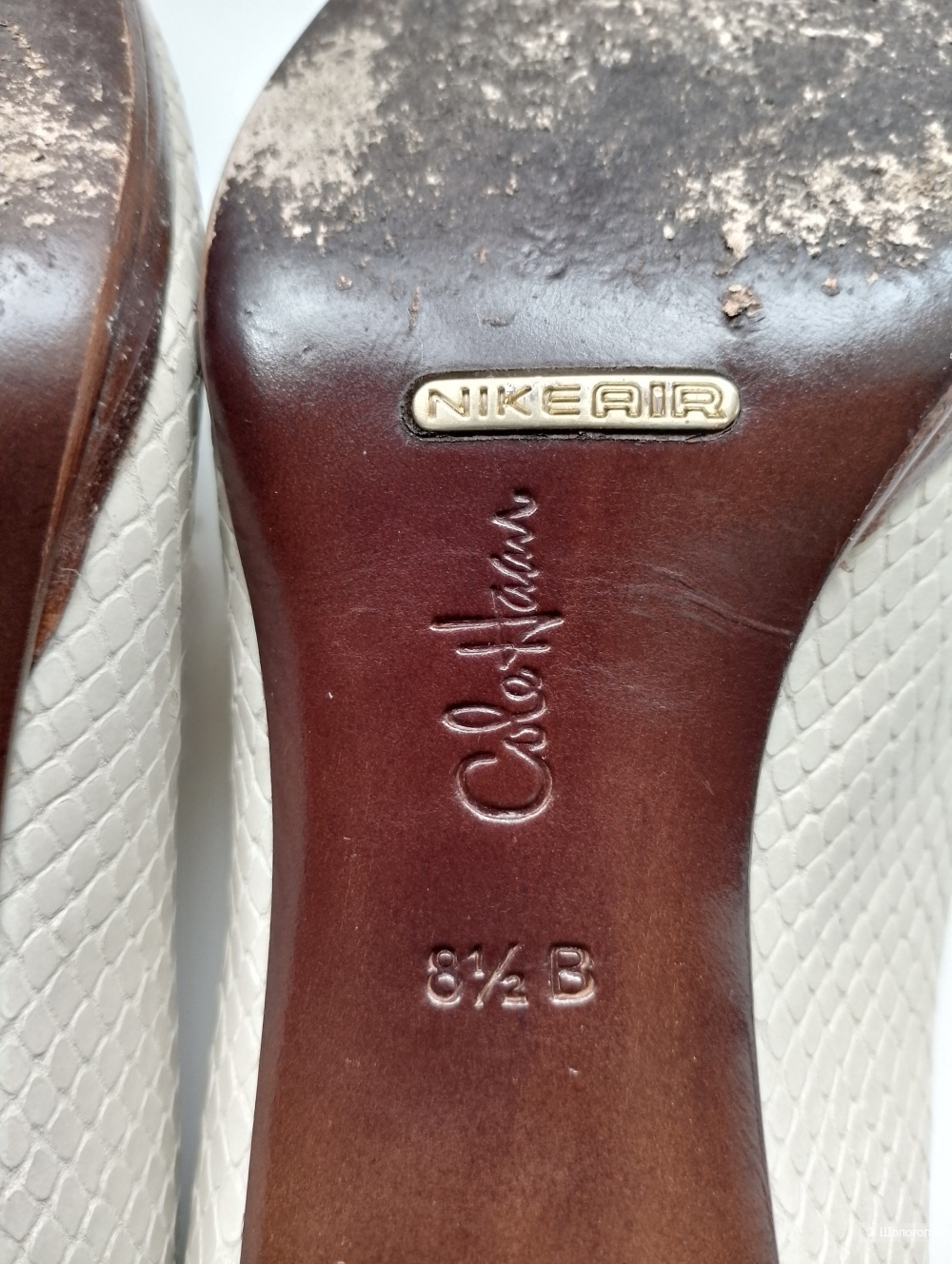 Туфли cole haan с теснением, 8,5