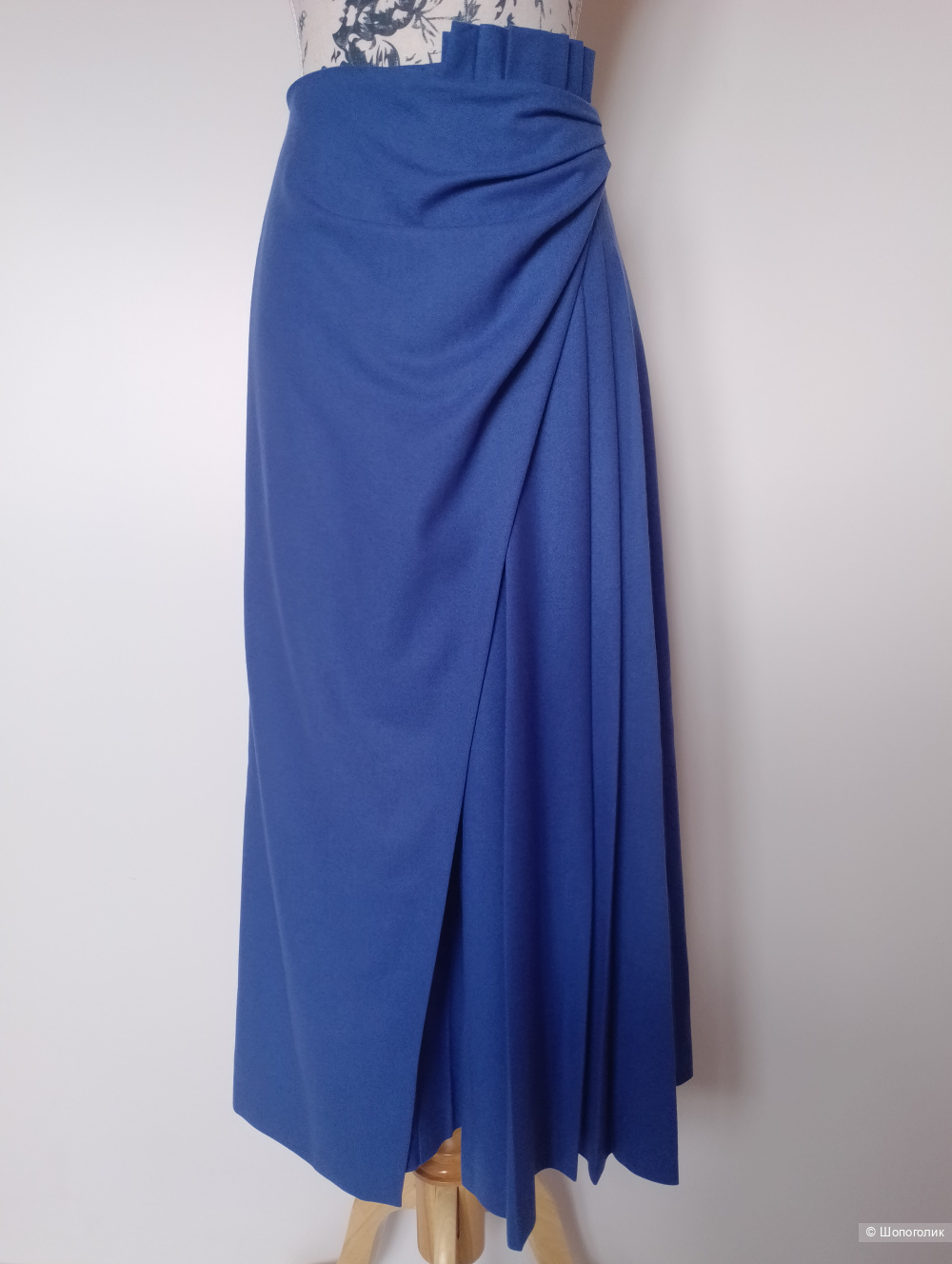 Alberta Ferretti юбка миди-макси шерстяная, 44