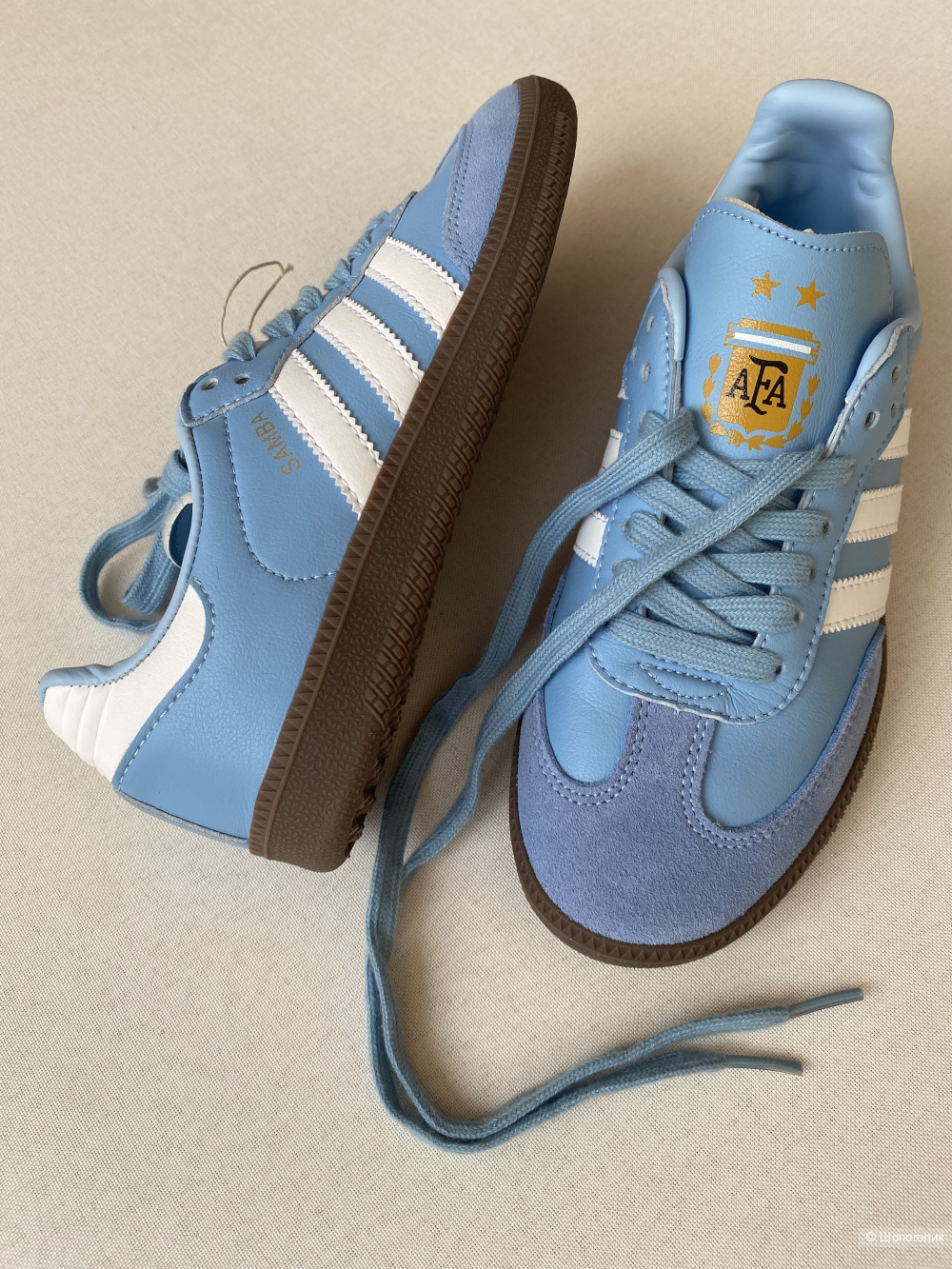 Кроссовки adidas Samba Team "Argentina" р.37