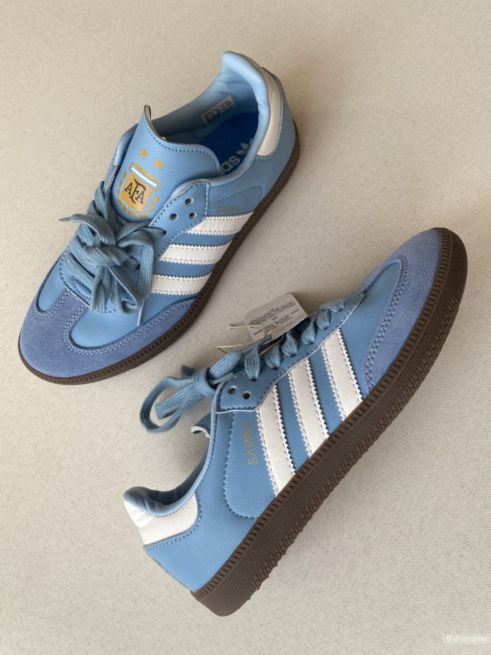 Кроссовки adidas Samba Team "Argentina" р.37
