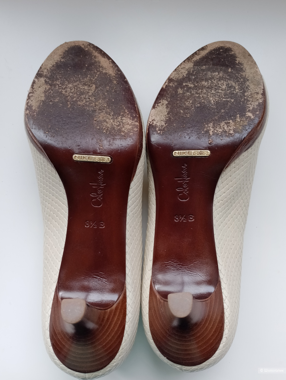 Туфли cole haan с теснением, 8,5