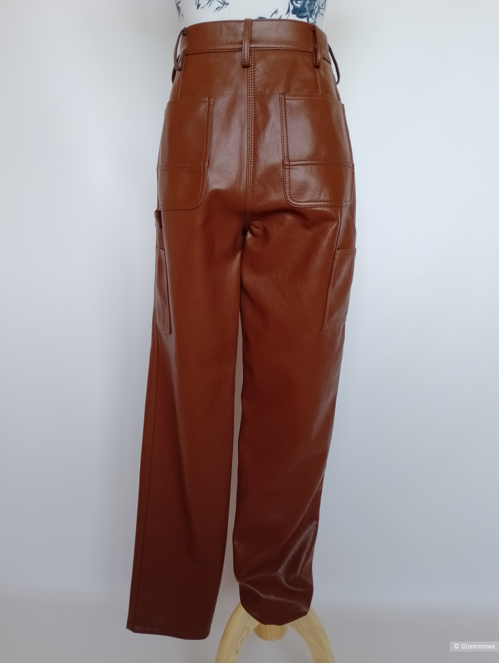 Брюки штаны кожаные lvir , M