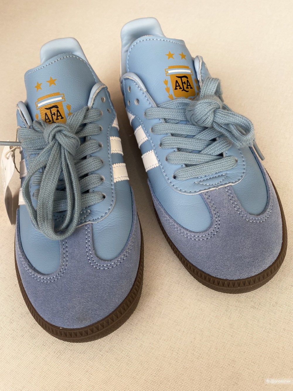 Кроссовки adidas Samba Team "Argentina" р.37