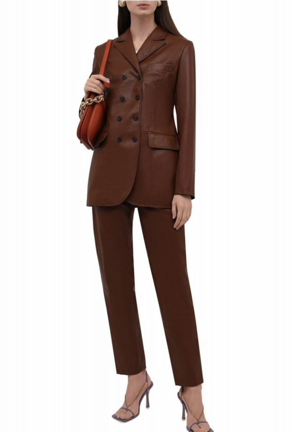 Брюки штаны кожаные lvir , M