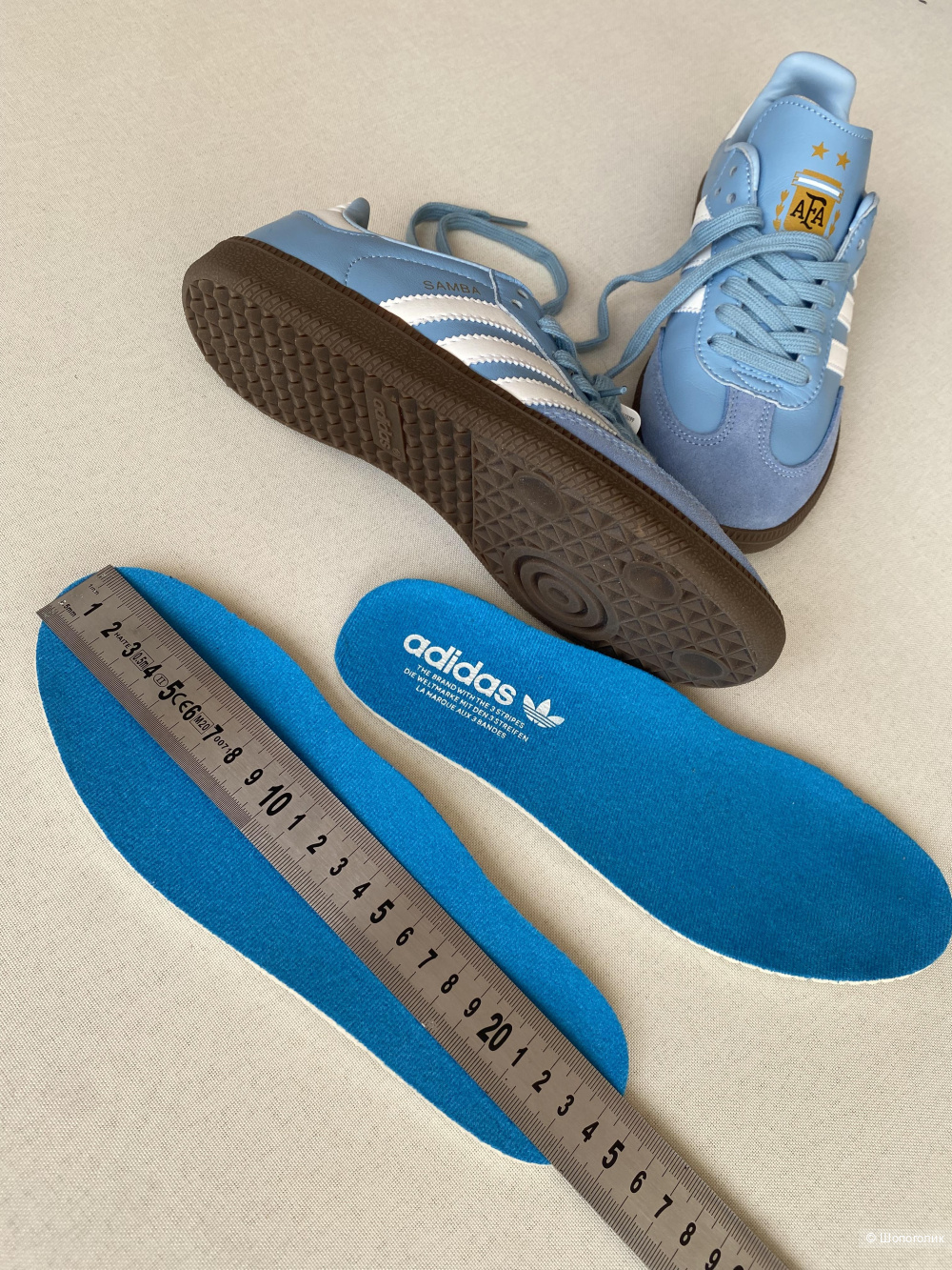 Кроссовки adidas Samba Team "Argentina" р.37