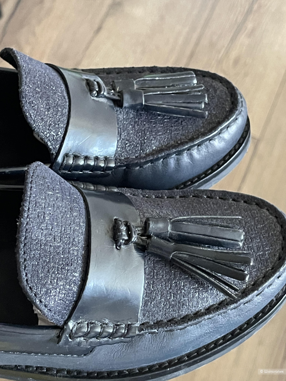 Кожаные лоферы Geox 36,5