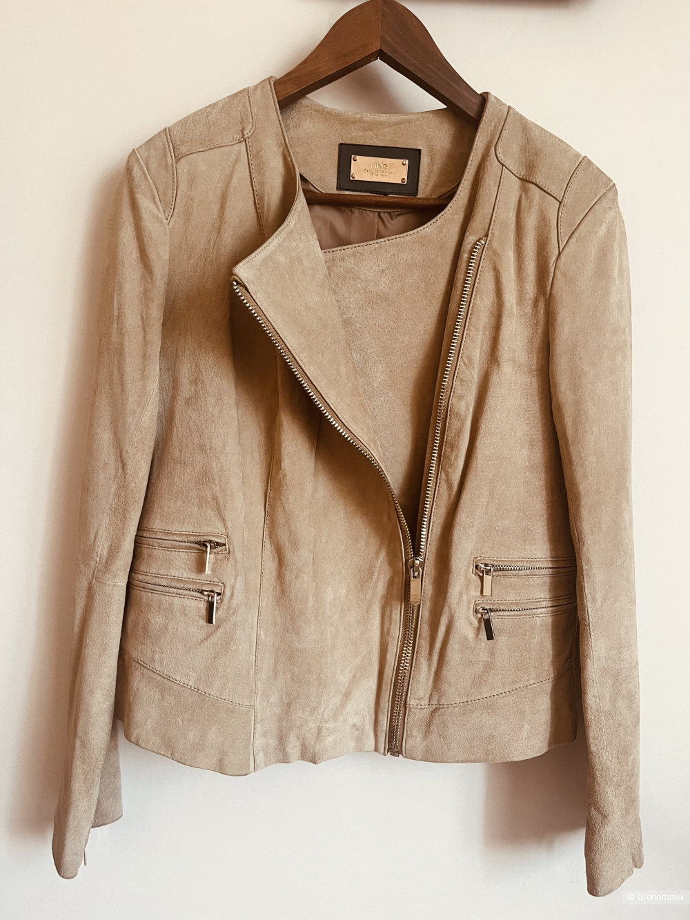 Замшевая куртка Mango, ХL, 48р