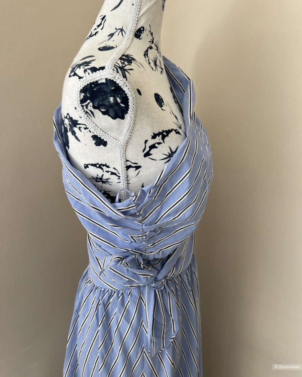 Летнее вискозное платье A.L.C. на одно плечо, 8