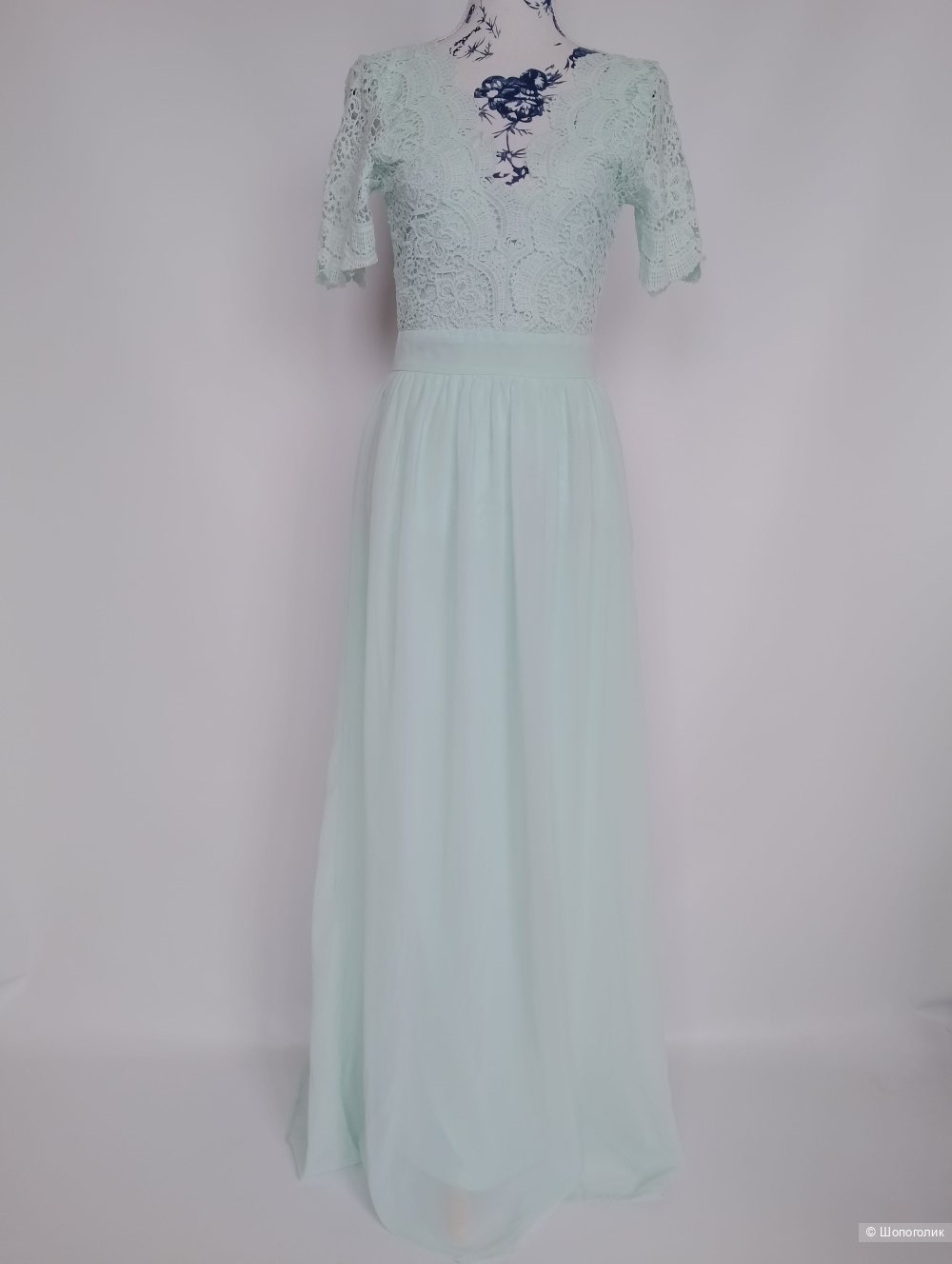 Макси платье Club L ASOS в пол, UK8