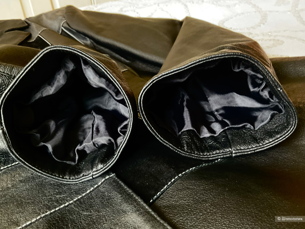 Блейзер кожаный Viven Caron, 44D, (46-48)