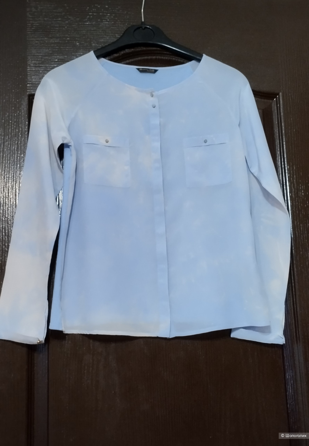 Блуза Massimo Dutti шелк и хлопок, S