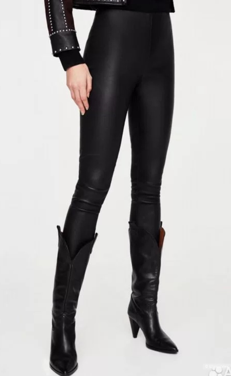 Брюки кожаные Uterque, S