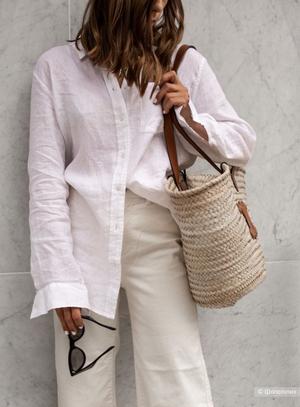 Льняная рубашка. Mango/M