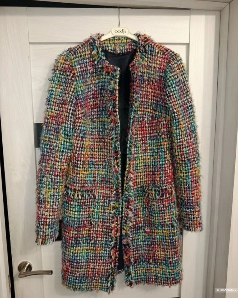 Твидовое пальто Kenzo 46 размер