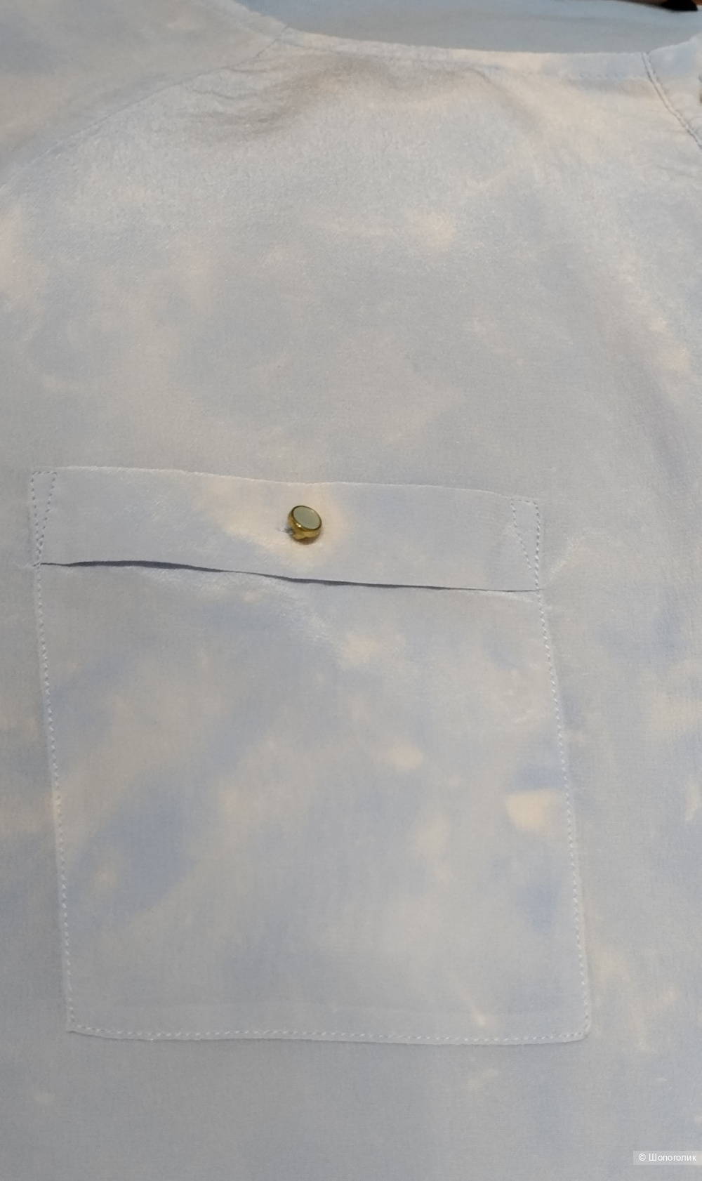 Блуза Massimo Dutti шелк и хлопок, S