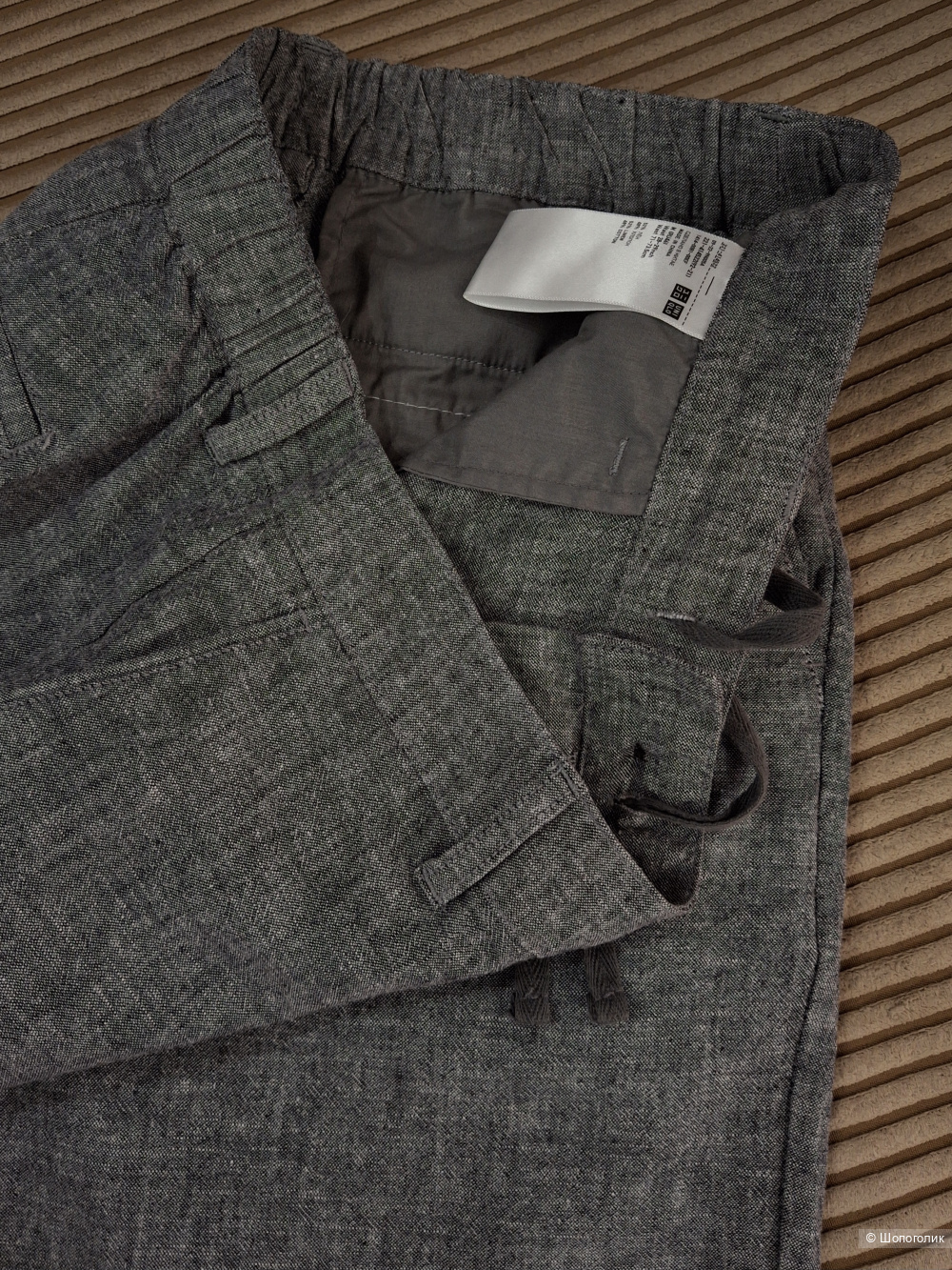 Льняные брюки Uniqlo/M