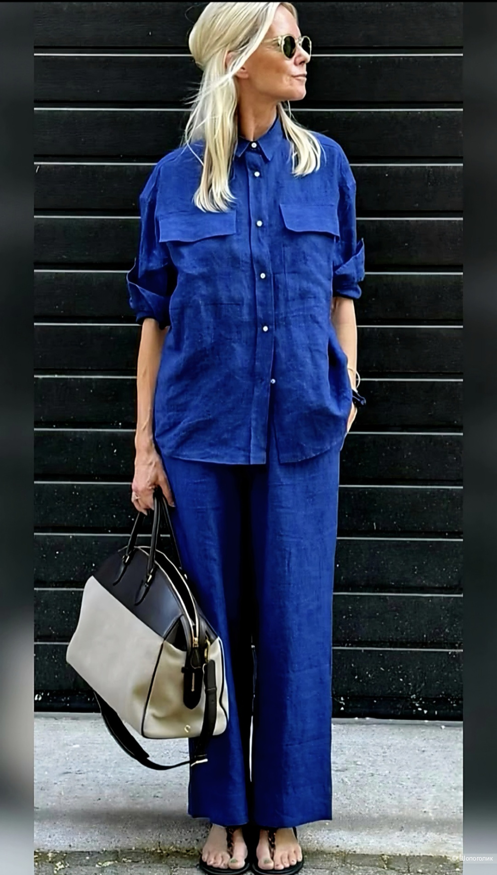 Льняные брюки Taifun/46-48