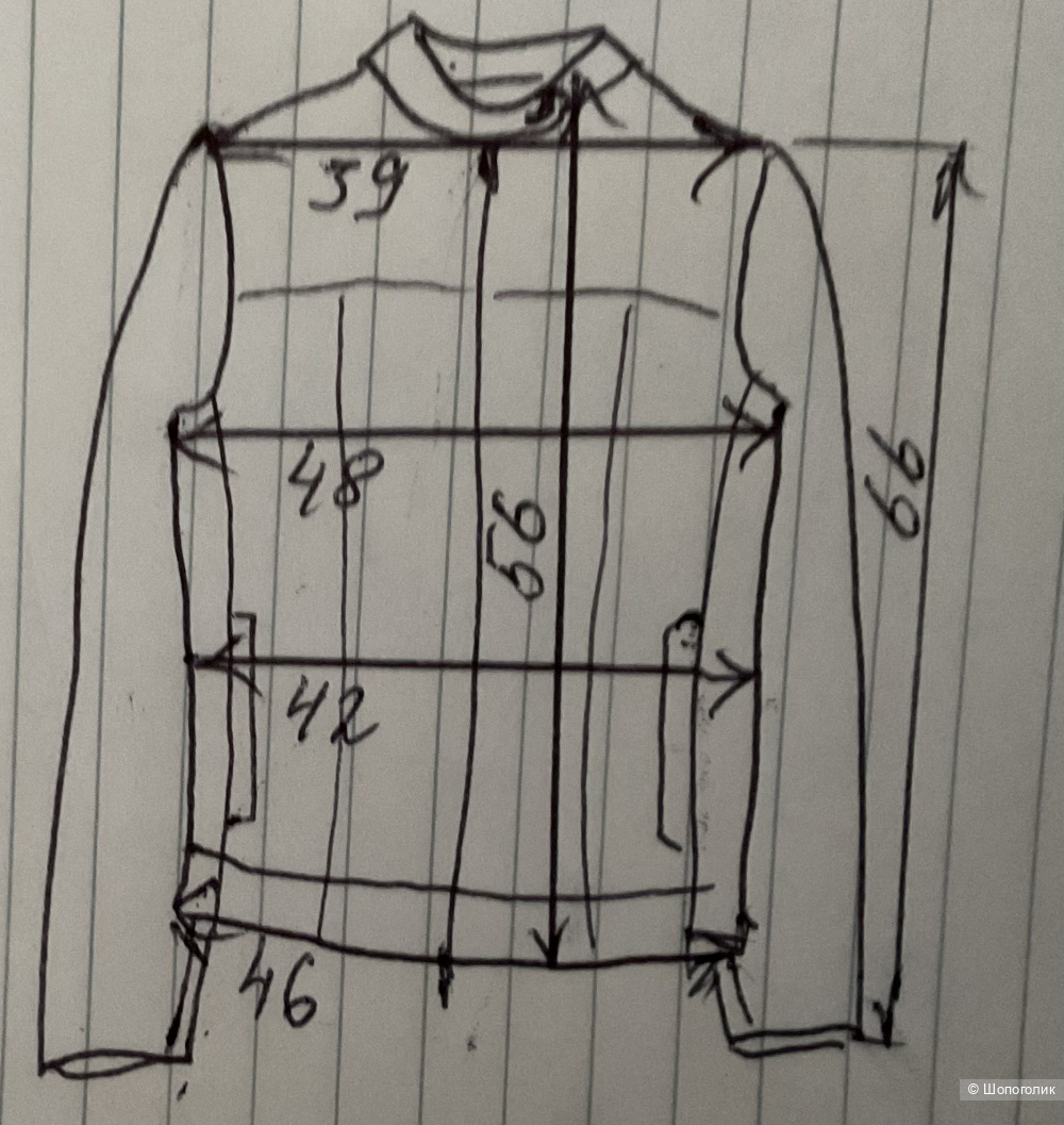 Байкерская кожаная куртка  Gipsy, M