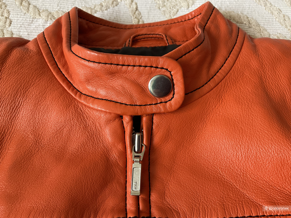 Байкерская кожаная куртка  Gipsy, M