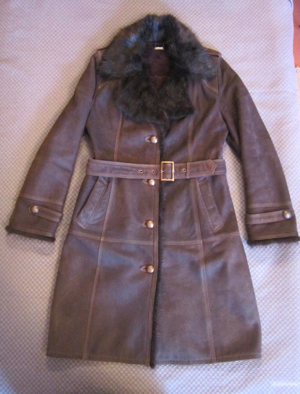 Натуральная дублёнка,Toto group, 50 размер.