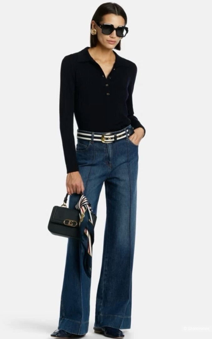 Джемпер-поло от  VANILIA.Размер Евр.38.