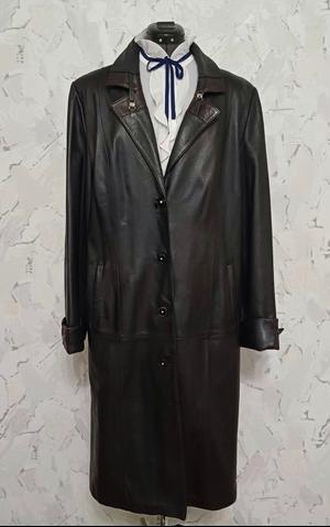 Пальто из натуральной кожи, Zurih, XL