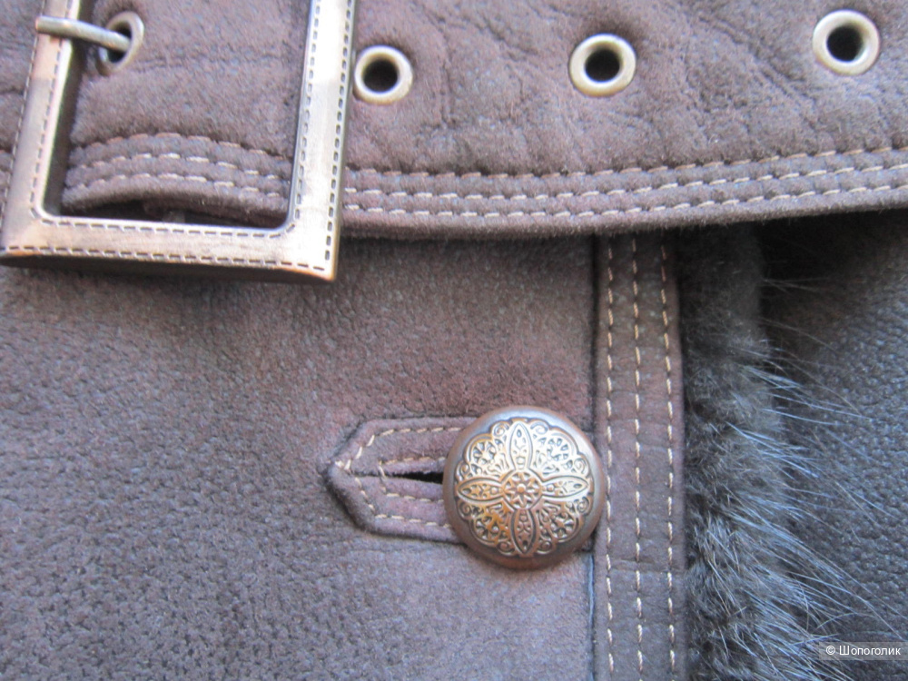 Натуральная дублёнка,Toto group, 50 размер.