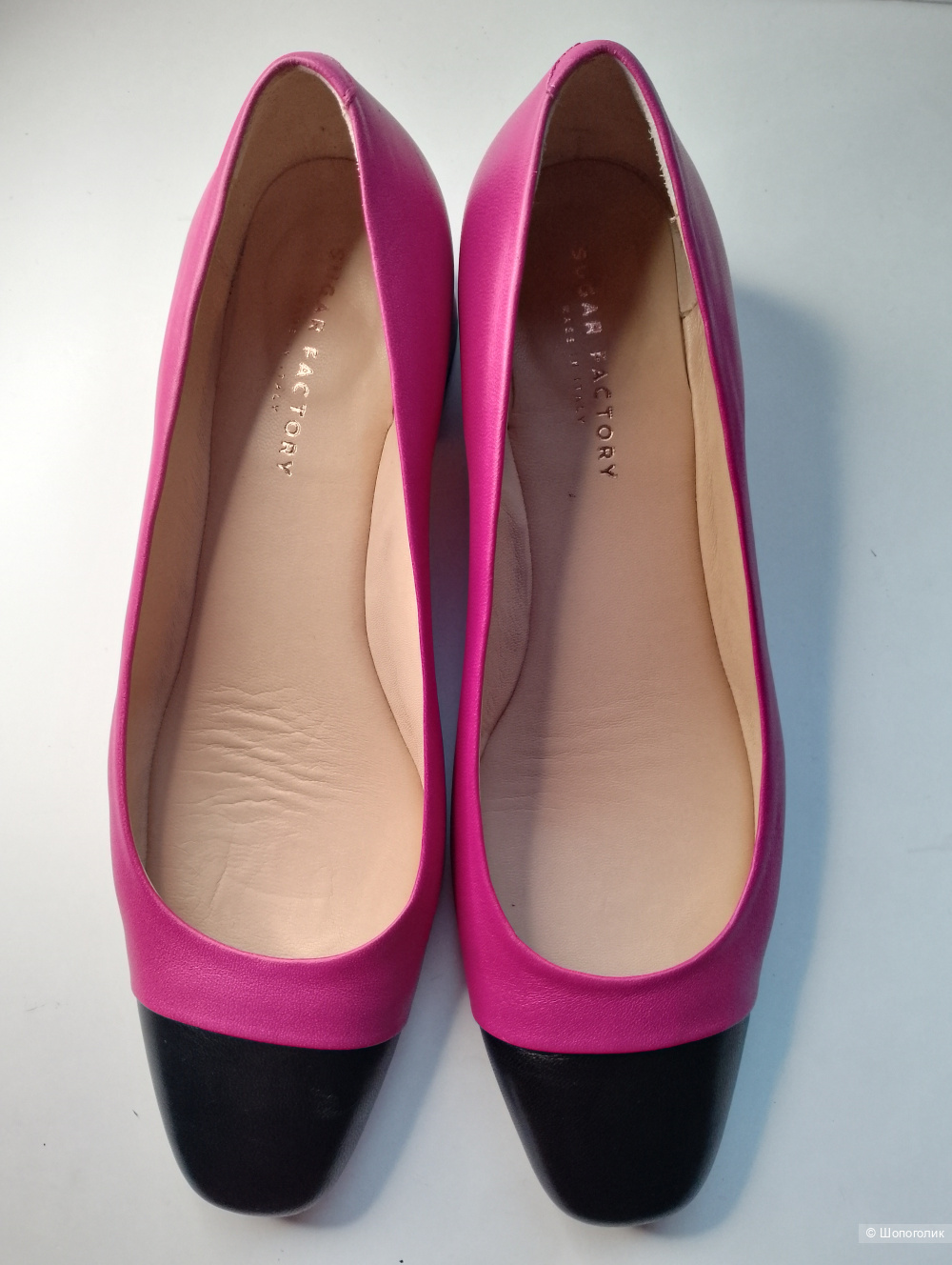 Балетки sugar factory кожаные,,39