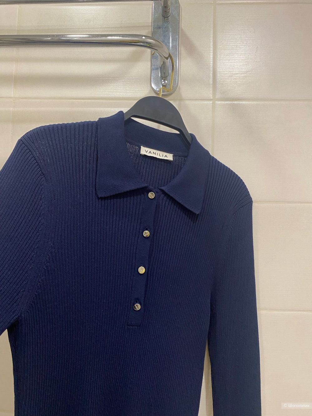 Джемпер-поло от  VANILIA.Размер Евр.38.