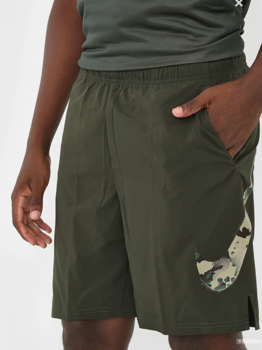 Шорты Nike Dri-FIT Challenger Swoosh camo р.М