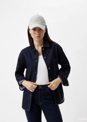 Джинсовая рубашка Uniqlo размер s