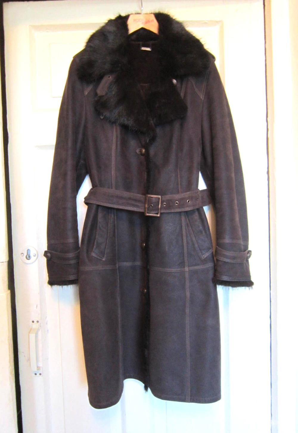 Натуральная дублёнка,Toto group, 50 размер.