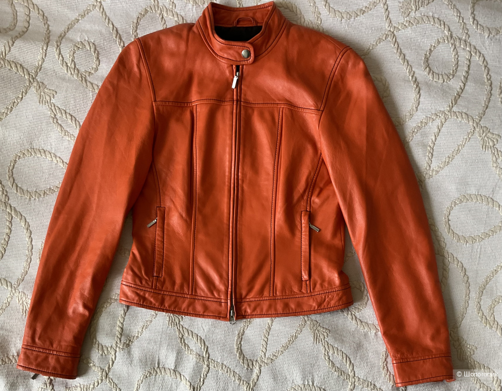 Байкерская кожаная куртка  Gipsy, M