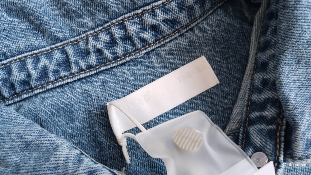 Джинсовая рубашка Muted размер XXS XS 38-42