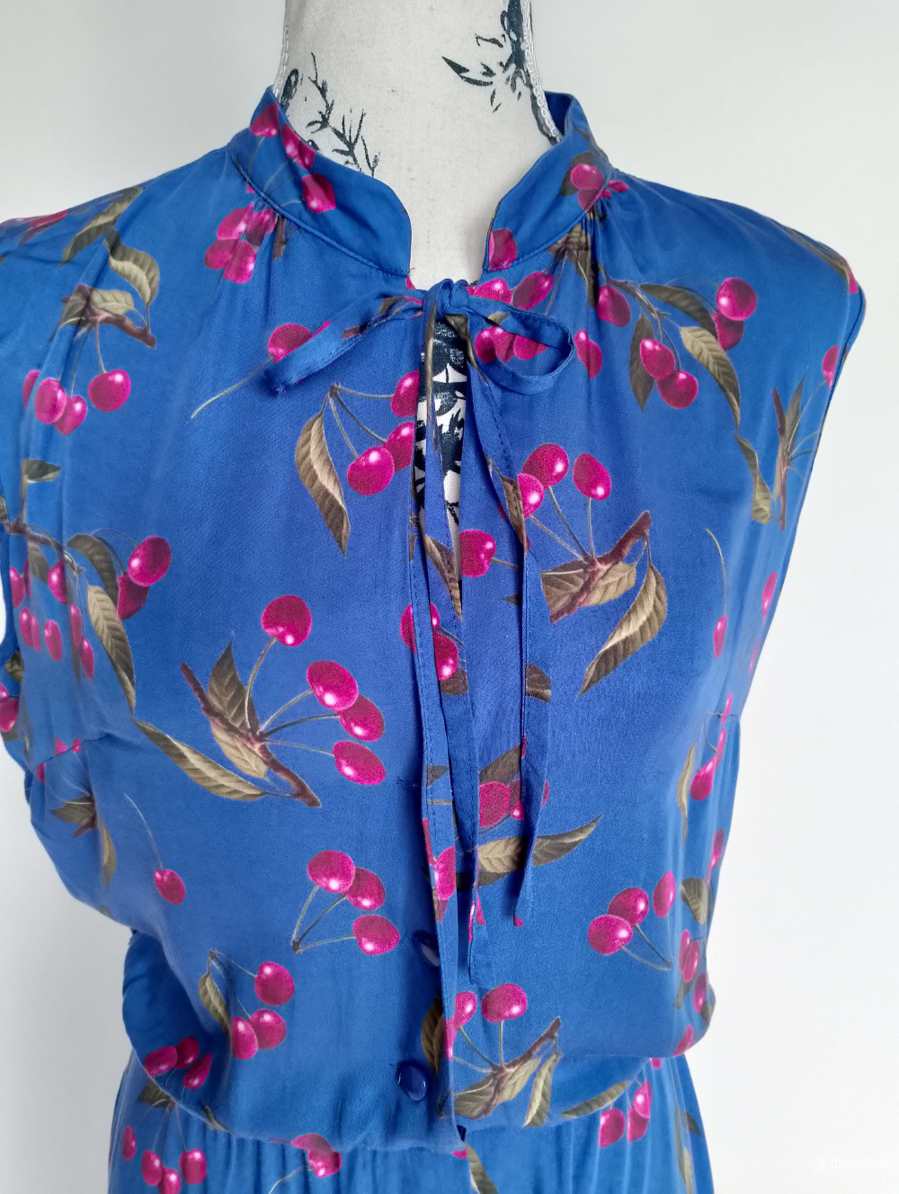 Сарафан Viviarte Studio принт вишня, 46