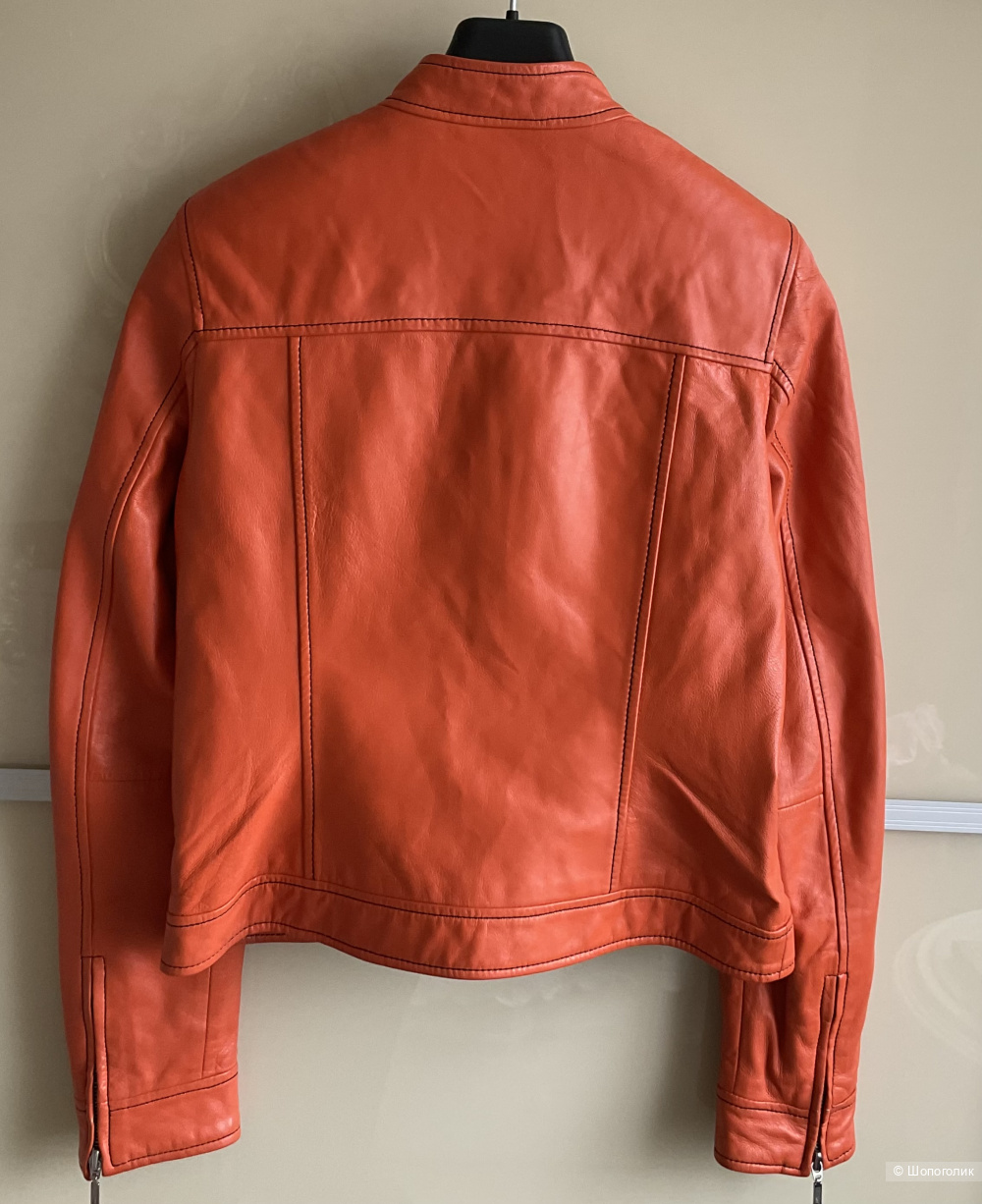 Байкерская кожаная куртка  Gipsy, M