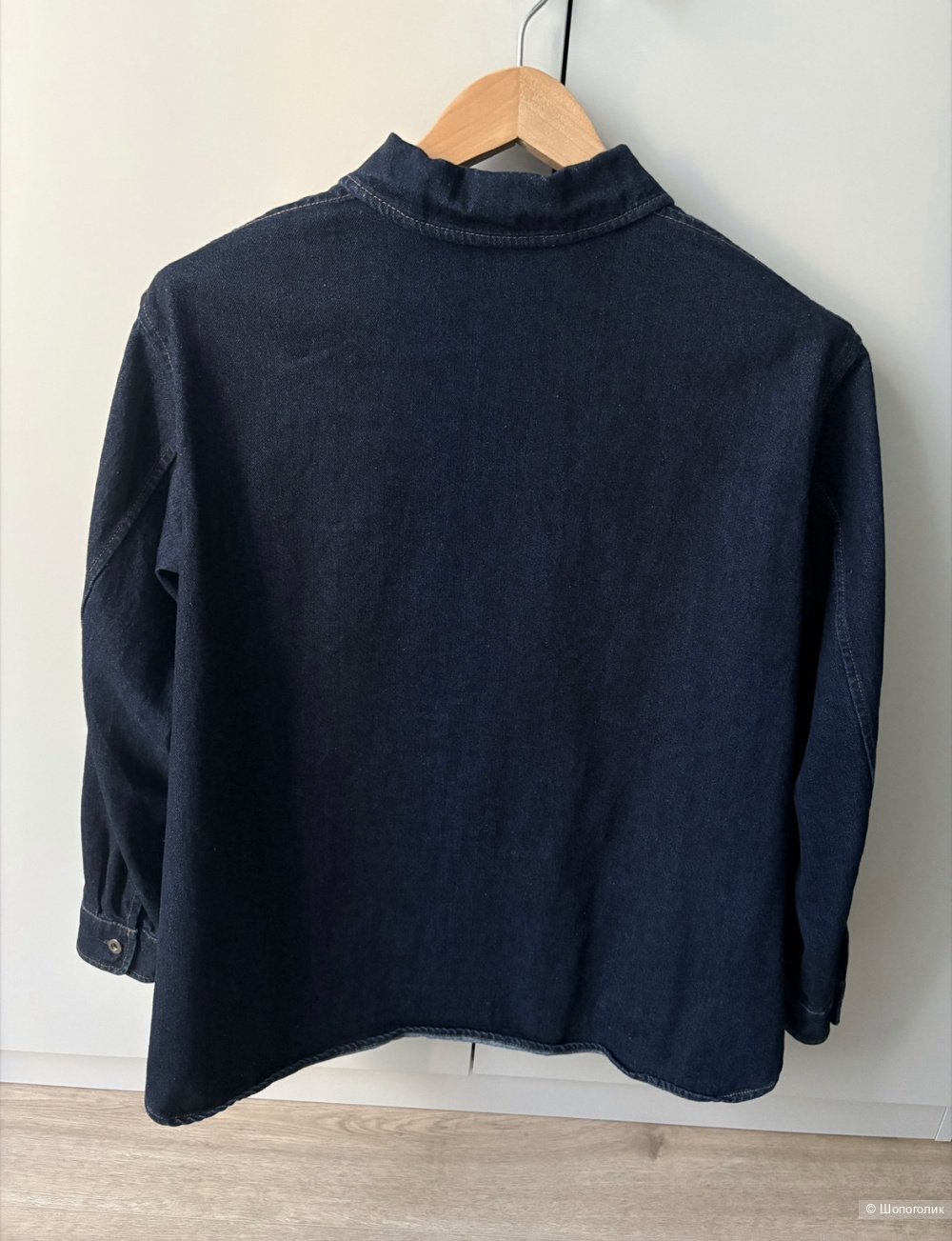 Джинсовая рубашка Uniqlo размер s