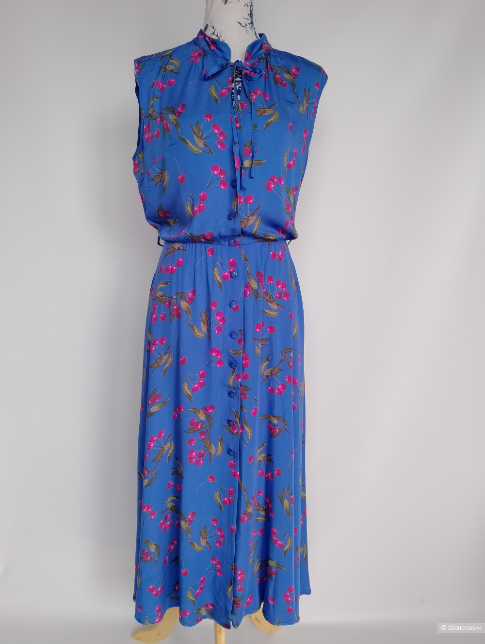 Сарафан Viviarte Studio принт вишня, 46