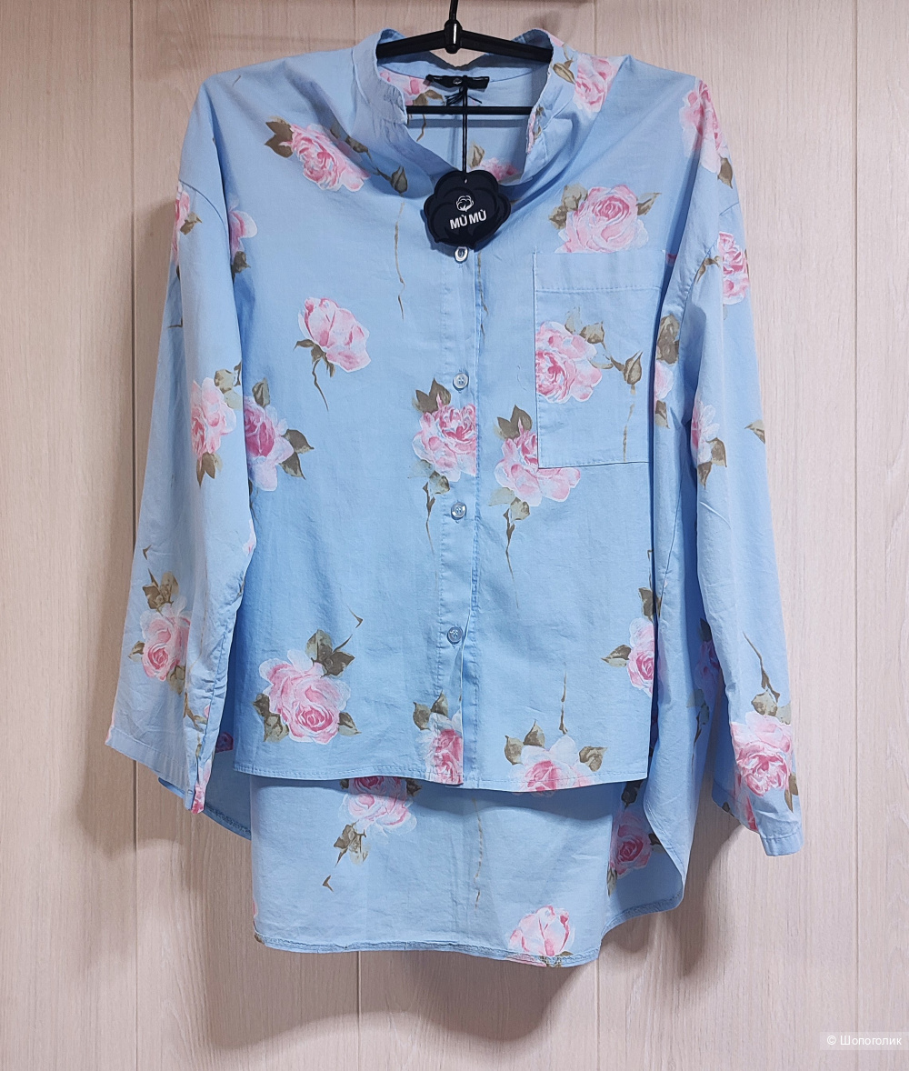 Рубашка Mu Mu размер 48-54