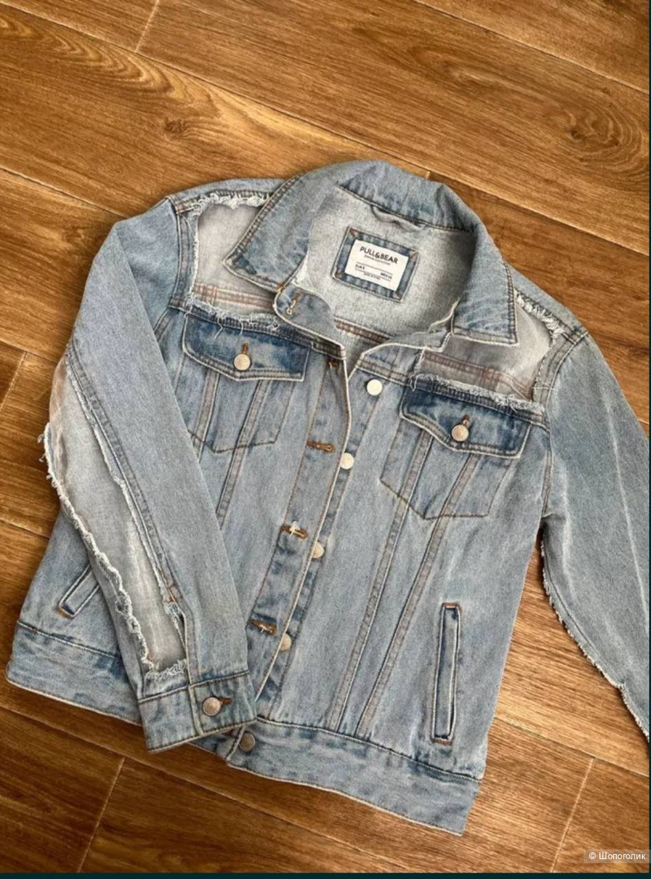 Джинсовая куртка Pull&Bear, размер L.