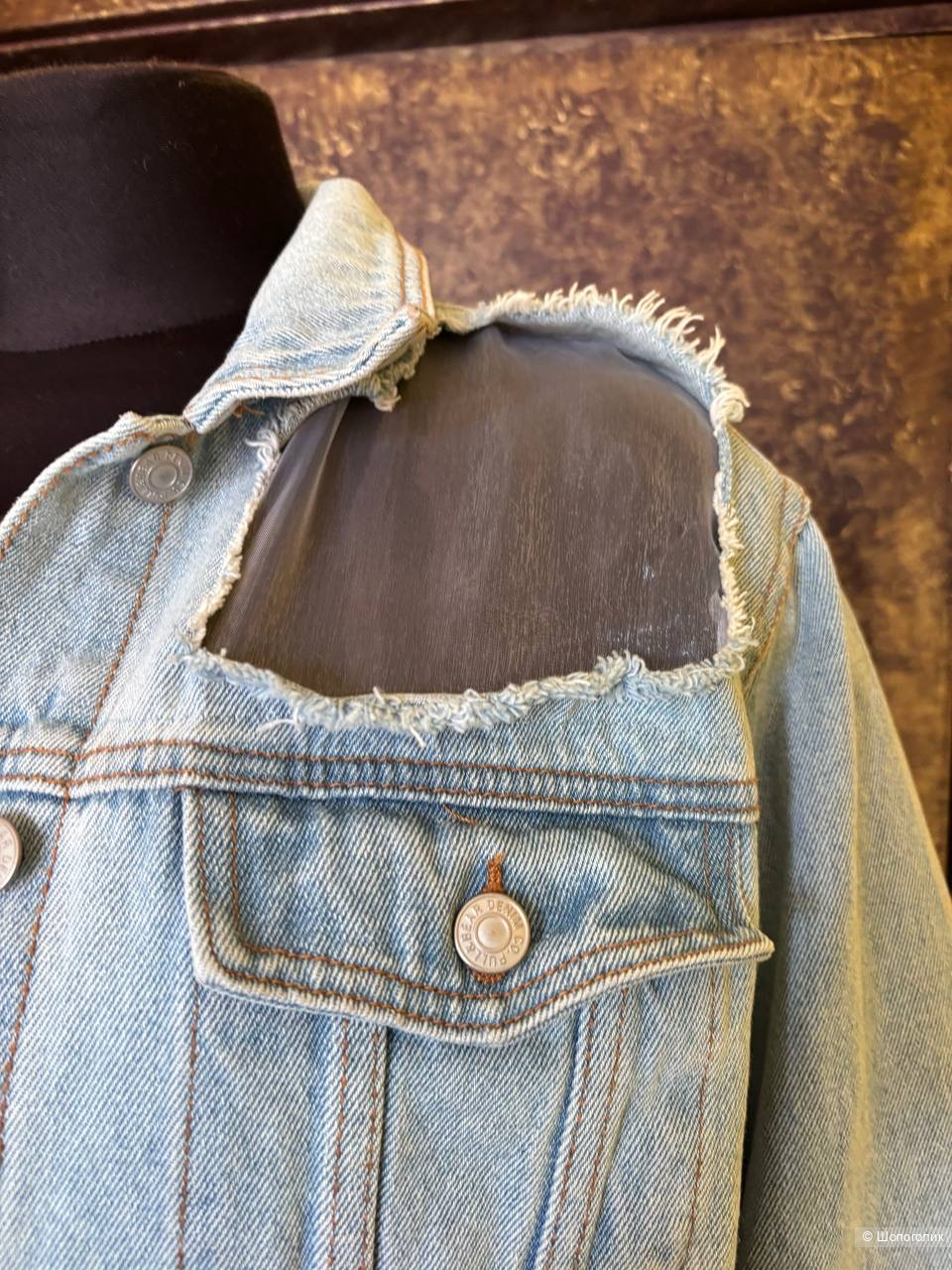 Джинсовая куртка Pull&Bear, размер L.