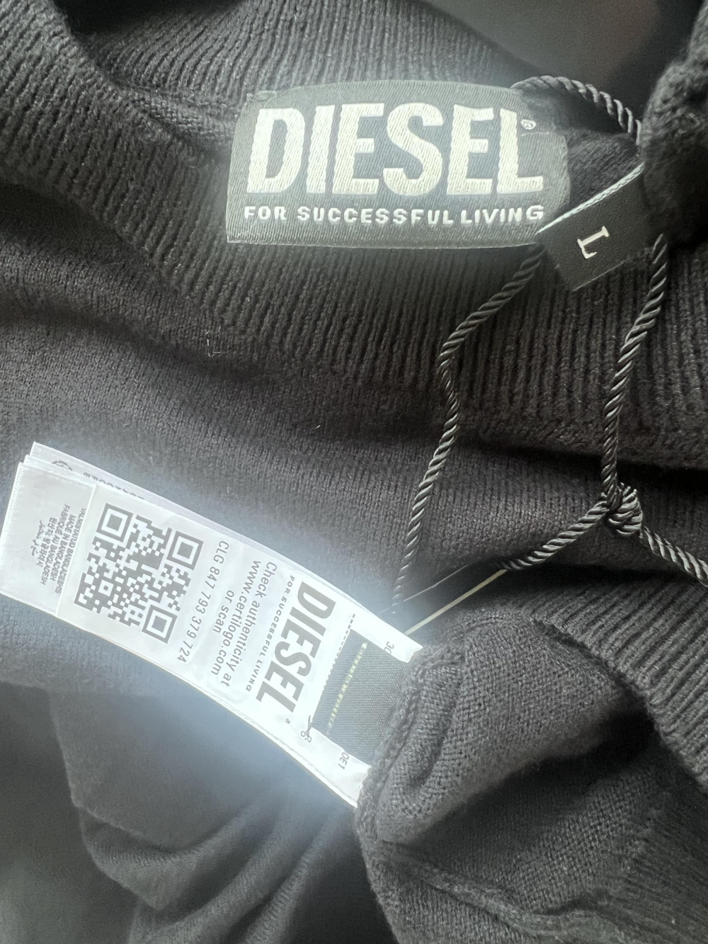 Свитер Diesel размер 50-52