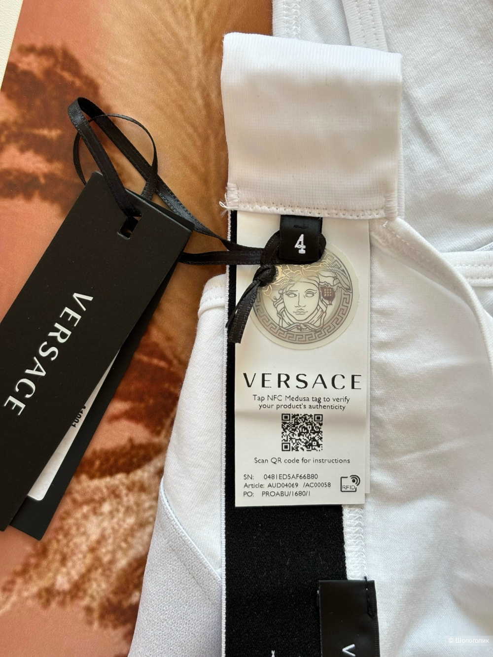 Бюстгальтер с мягкой чашкой Versace  85(L)