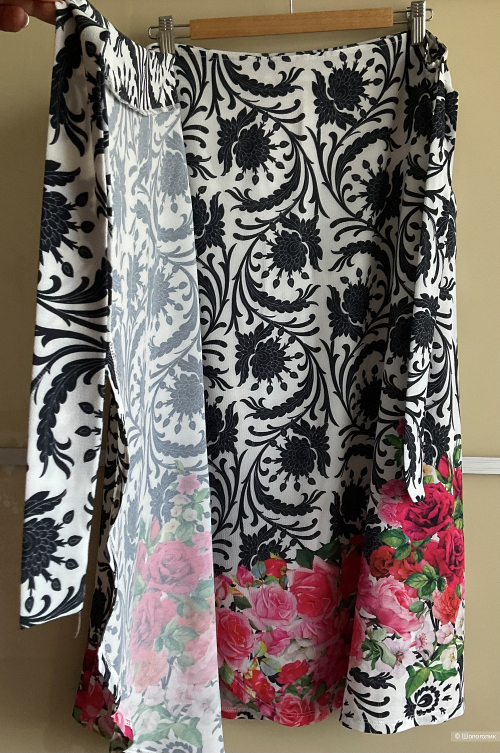 Юбка- макси  с запАхом  Alba Moda,46-48