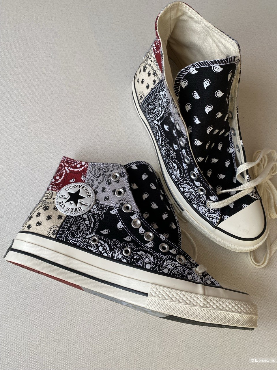 Кеды Converse Chuck Taylor All Star 70 Hi Bandana