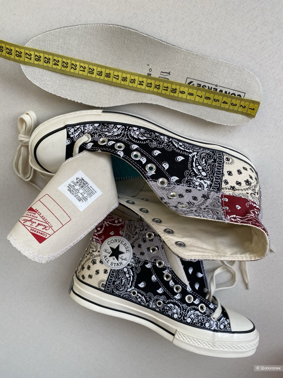 Кеды Converse Chuck Taylor All Star 70 Hi Bandana