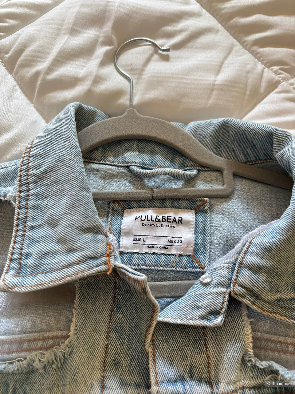 Джинсовая куртка Pull&Bear, размер L.